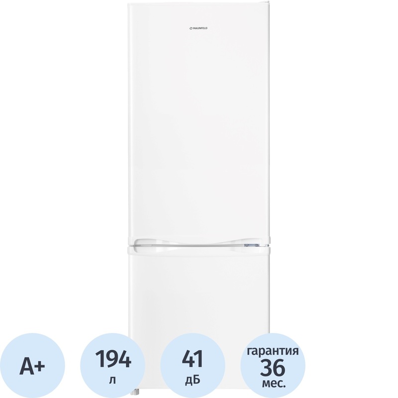 Изображение товара Холодильник двухкамерный Maunfeld MFF150W белый