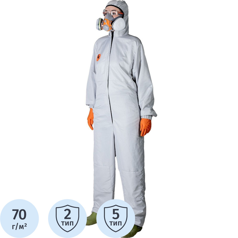 Изображение товара Многоразовый защитный комбинезон Jeta Safety Carbo-Master JPC-175 XXL