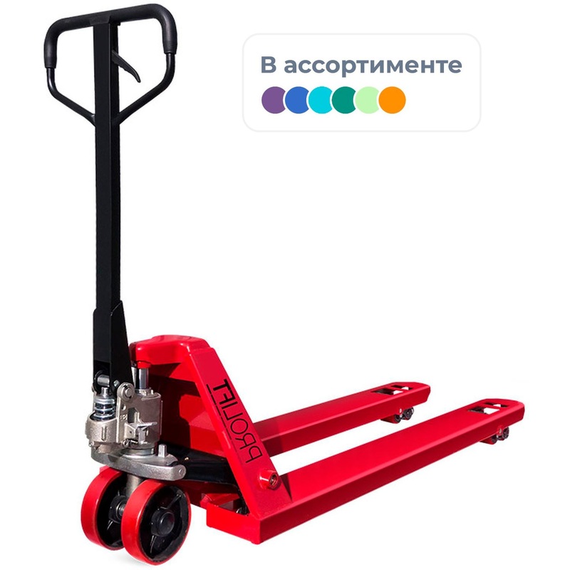 Изображение товара Гидравлическая тележка Prolift AC25 2500 кг полиуретановые колеса