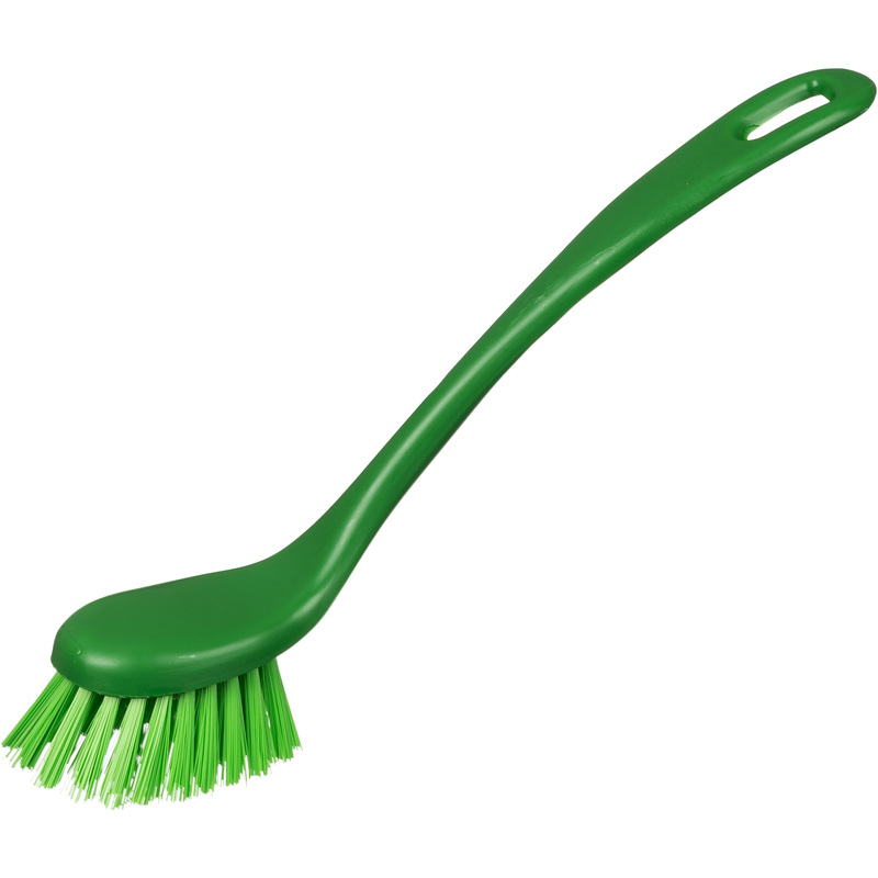 Изображение товара Щётка для мытья посуды FBK средней жёсткости 225x35 мм зелёная