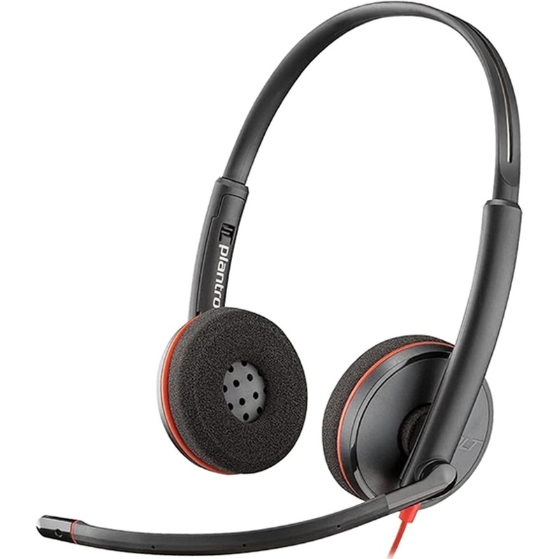 Изображение товара Гарнитура проводная Plantronics 3220 Poly Blackwire 3220