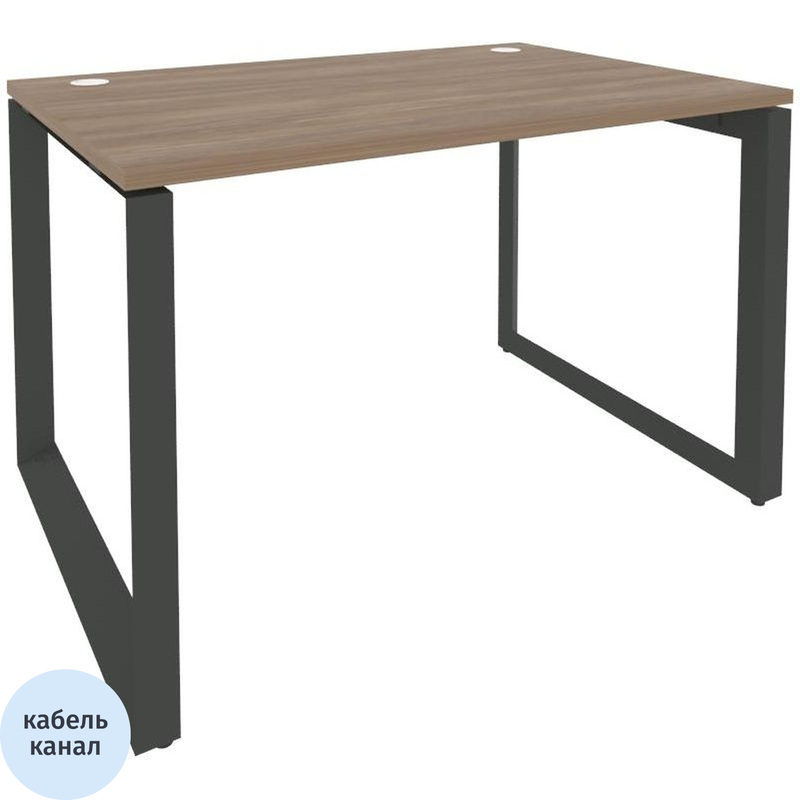 Изображение товара Стол прямой ONIX-О O.MO-SP-2.8 дуб аризона/антрацит 1180х800х750 мм