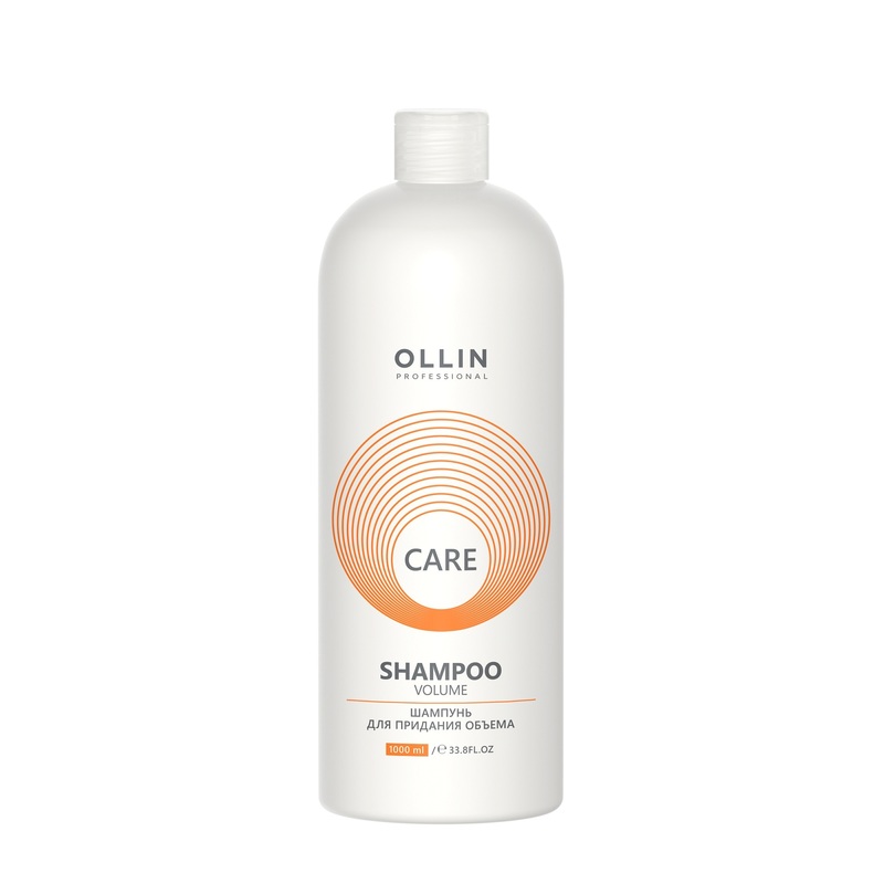 Изображение товара Шампунь Ollin Professional Care для придания объёма для всех типов волос 1 л