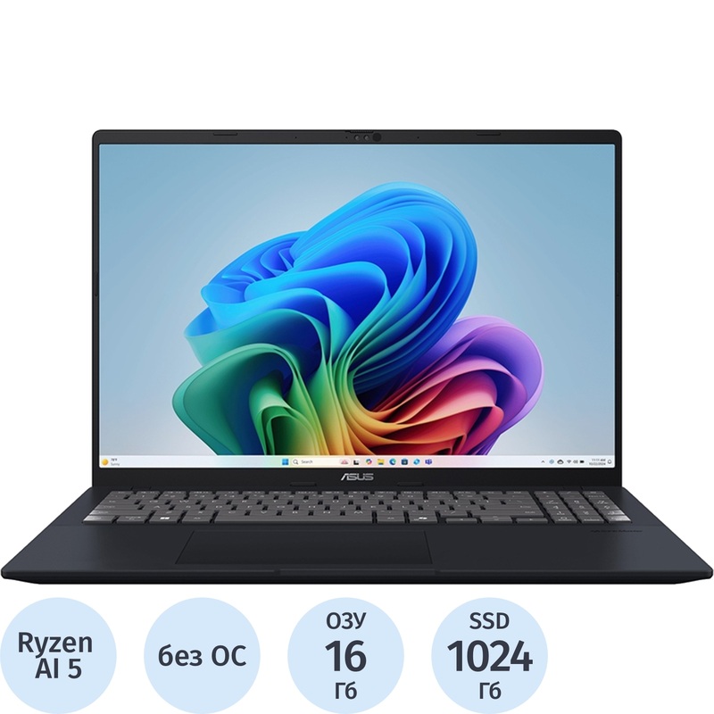 Изображение товара Ноутбук Asus M1607KA-MB102 16" 340/16 ГБ/SSD 1024 ГБ (90NB15F1-M005Z0)