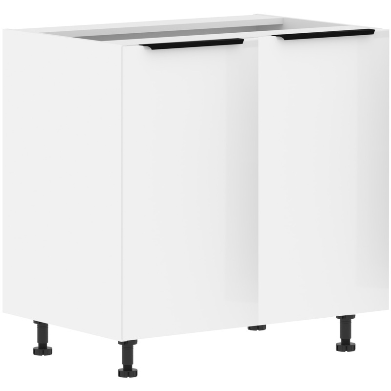 Изображение товара Шкаф напольный с полкой Ibiza (белая эмаль/белый, 800х560х820 мм)