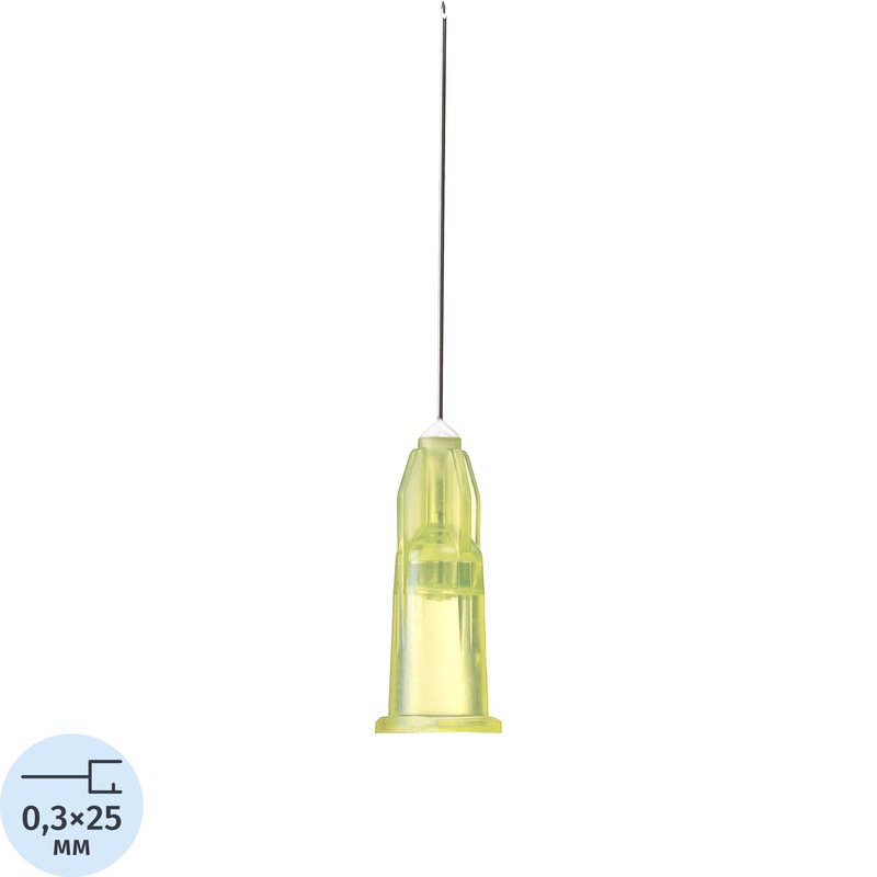 Игла для мезотерапии Meso-relle 30G 0.3x25 мм (100 штук в упаковке)