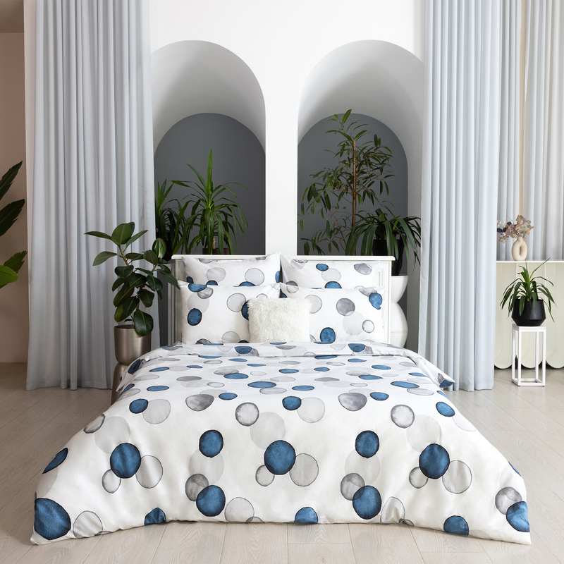 Изображение товара Постельное бельё Волшебная ночь Water Rings евро перкаль 220x240 см 2 наволочки 50x70 см