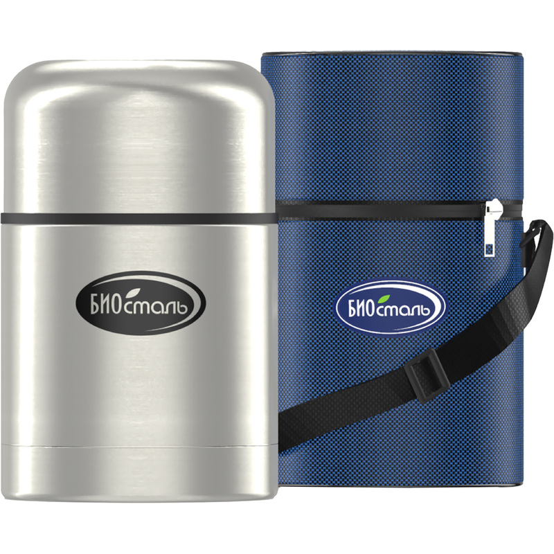 Изображение товара Термос Biostal NT-500 для еды 500 мл с широким горлом и ремнем