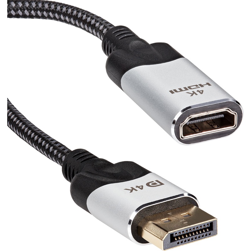 Изображение товара Переходник Vcom DisplayPort HDMI 0.15 метра CG621M-0.15 для высококачественной передачи сигнала