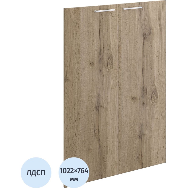 Изображение товара Двери низкие Комус Мебель K-Loft 241H006 ЛДСП (дуб натуральный, 764х1022 мм, 2 штуки в упаковке) Изображение товара Двери низкие Комус Мебель K-Loft 241H006 ЛДСП (дуб натуральный, 764х1022 мм, 2 штуки в упаковке)