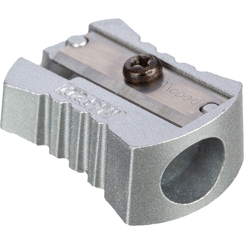 Изображение товара Точилка для карандашей Maped Metal серебристая 1 отверстие 8 мм