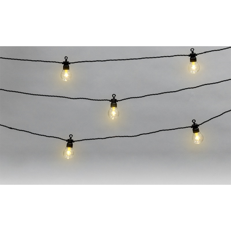 Изображение товара Гирлянда светодиодная уличная Neon-Night Лофт 20 LED 10 м тёплый белый