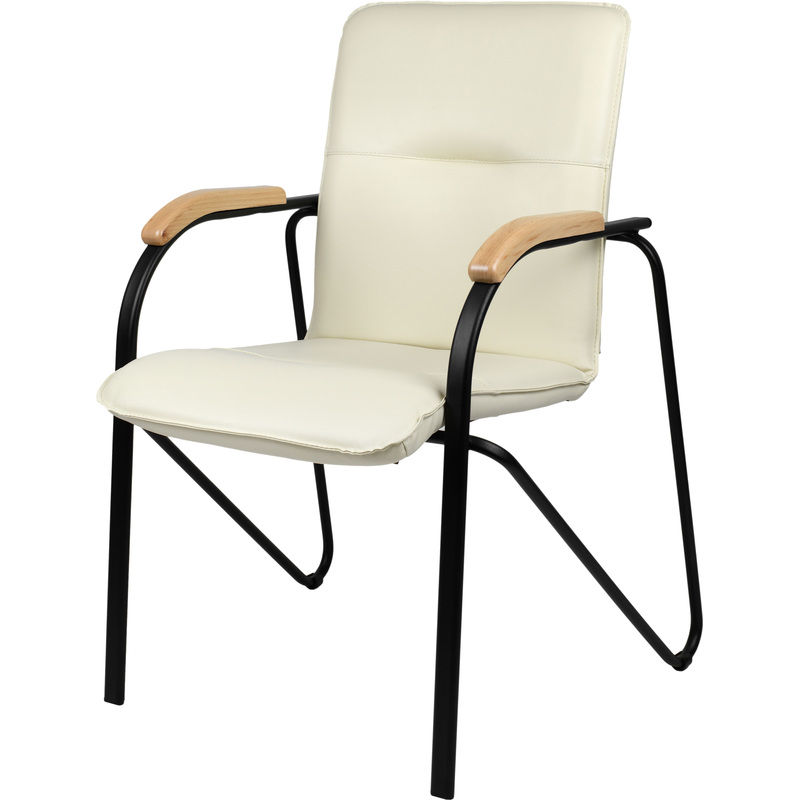 Изображение товара Конференц-кресло Easy Chair Samba Black бежевый/бук металлическое стильное