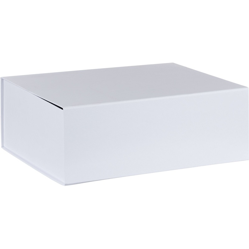 Изображение товара Подарочная коробка Portada L белая 33x25x12 см