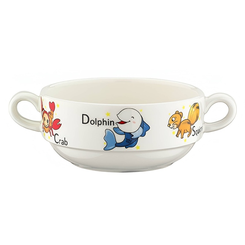 Изображение товара Чаша фарфоровая Bonna Кидс 350 мл с рисунком