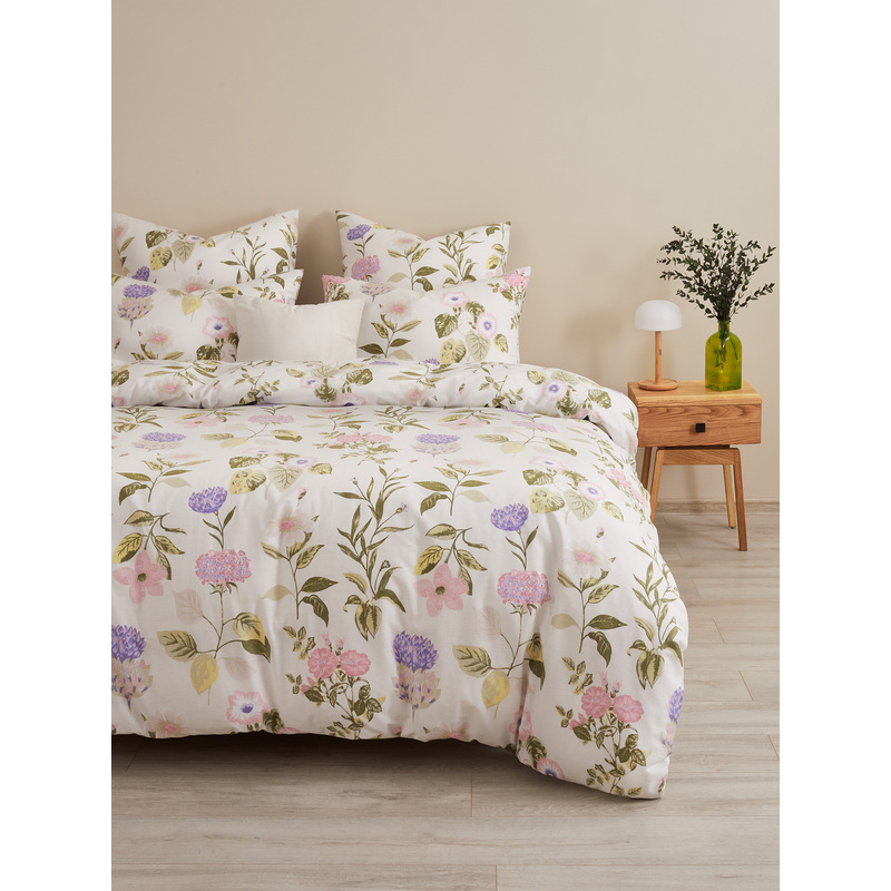 Изображение товара Комплект постельного белья Guten Morgen Аделия 1.5-спальное бязь яркий дизайн