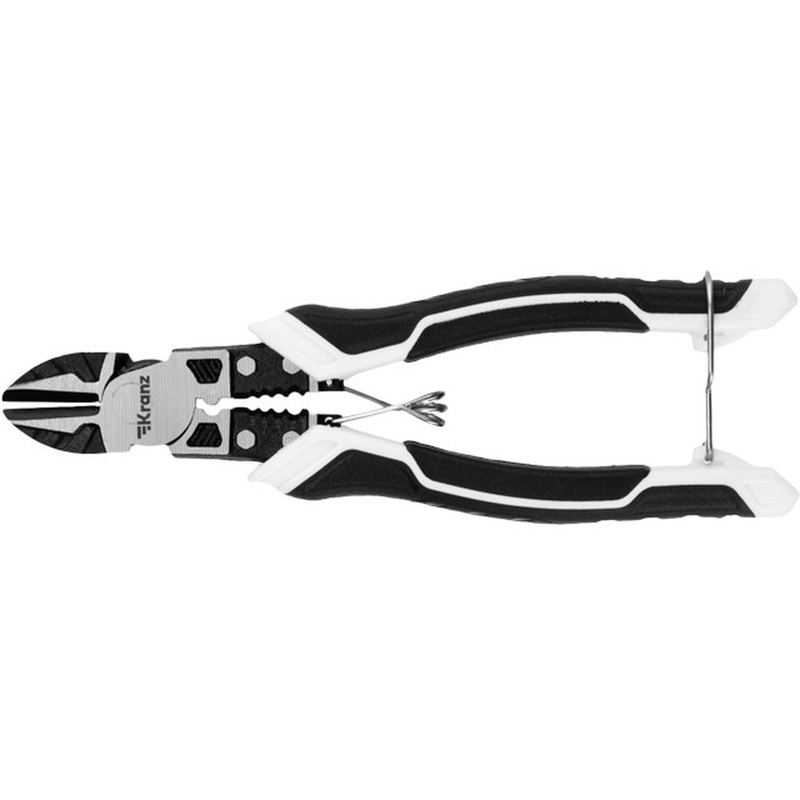 Изображение товара Бокорезы Kranz 190 мм для резки и зачистки проводов