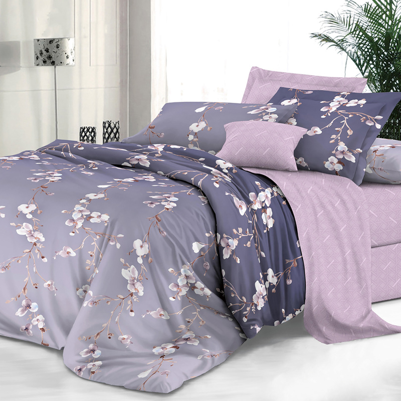 Изображение товара Постельное бельё Эльф Сигурни евро сатин 70x70 см комплект для дома