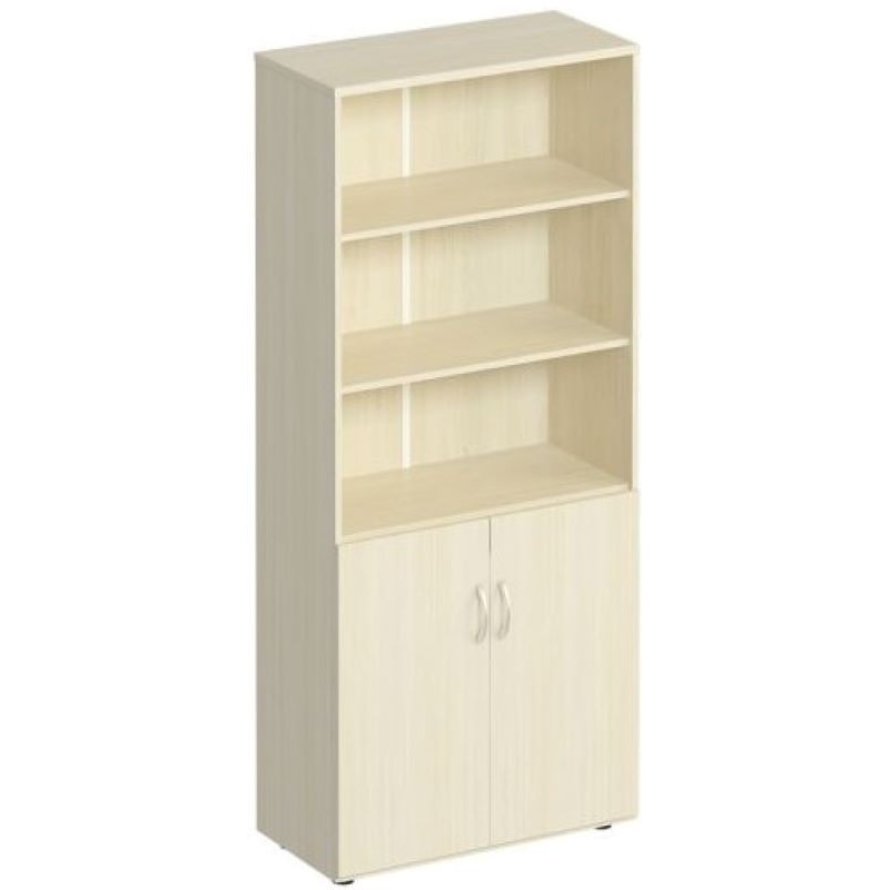 Изображение товара Шкаф для документов Комфорт К.371 ДШ полузакрытый дуб шамони светлый