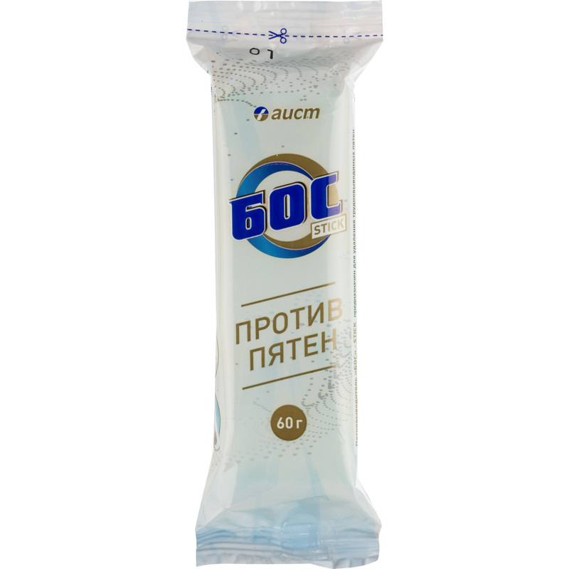 Изображение товара Пятновыводитель Бос плюс карандаш для тёмных, белых и цветных тканей 0.06 кг