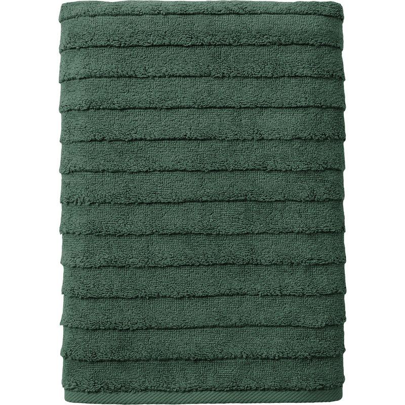 Изображение товара Полотенце махровое Steps texture 70x140 520 г/кв.м зелёное