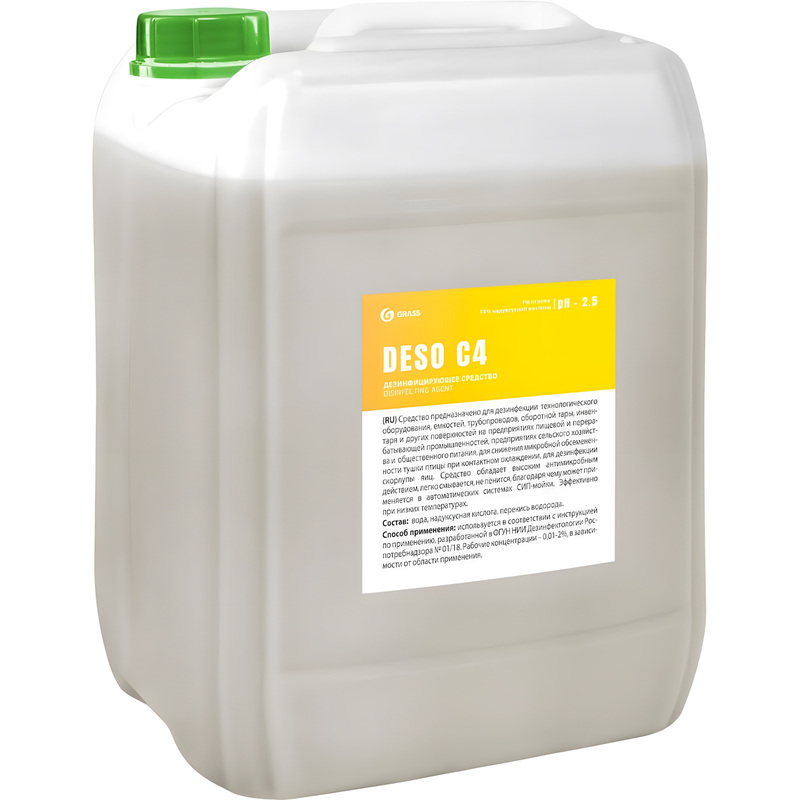 Изображение товара Дезинфицирующее средство Grass DESO C4 20 л концентрат для предприятий