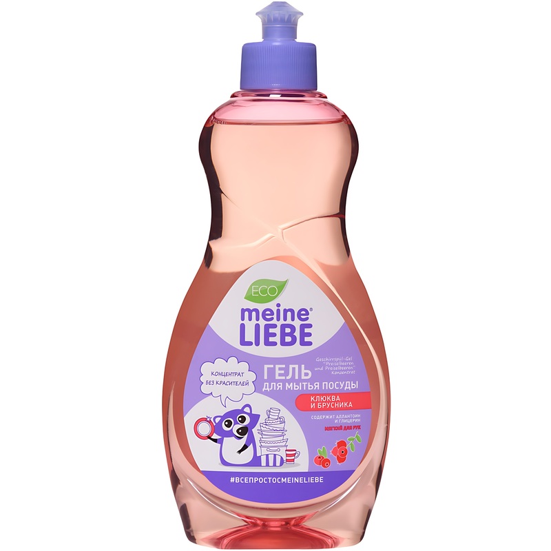 Изображение товара Средство для мытья посуды Meine Liebe Клюква и брусника 500 мл