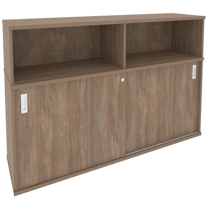 Изображение товара Тумба для документов Onix O.SHKO-2.8 с замком (дуб аризона, 1635х432х1120 мм)