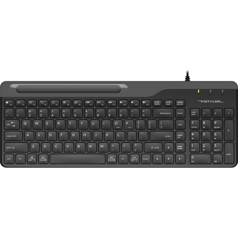 Изображение товара Клавиатура проводная A4tech Fstyler FK25 BLACK - надёжность и комфорт
