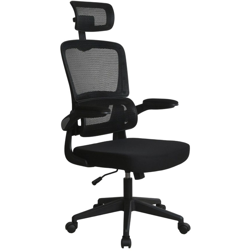 Изображение товара Кресло для руководителя эргономичное Gramber C11 чёрное (сетка/ткань, пластик)