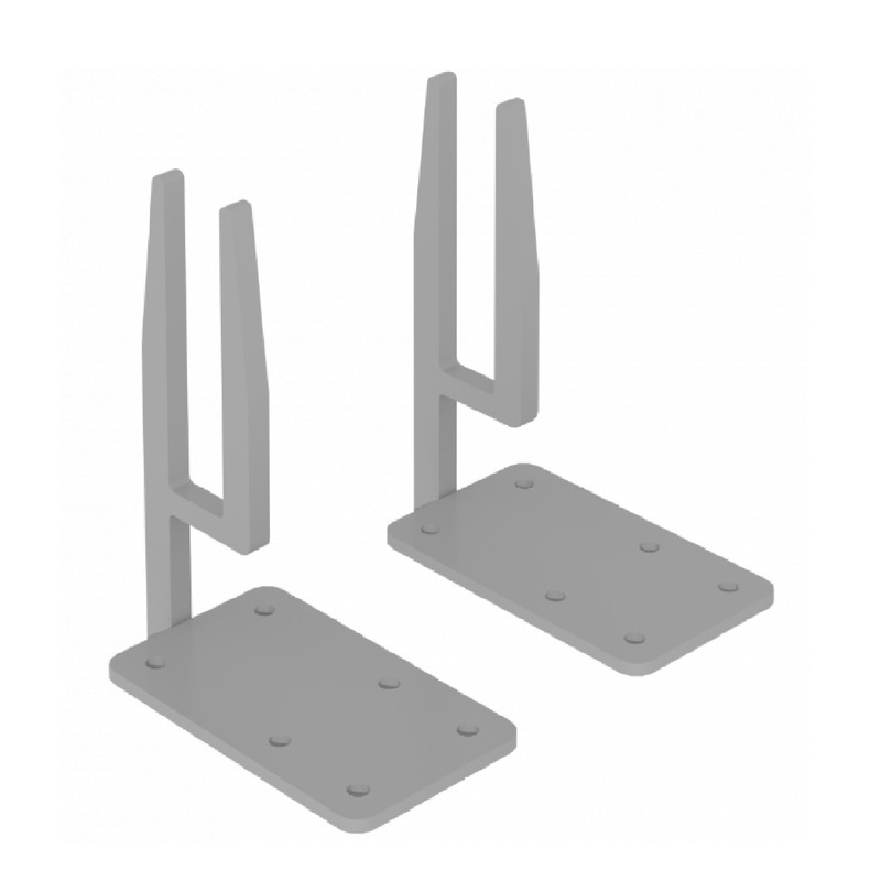 Изображение товара Настольный кронштейн для экрана KEU-25 Антрацит надежная поддержка для рабочего стола