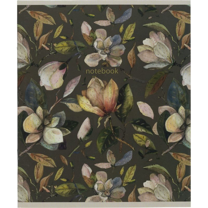 Изображение товара Бизнес-тетрадь Printes Цветы А5 48 листов в мягкой обложке с глянцевым лаком