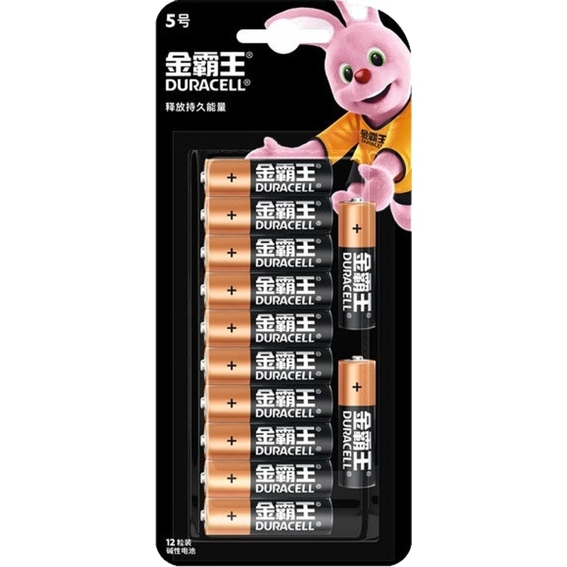 Изображение товара Батарейка AA пальчиковая Duracell 12 штук в упаковке