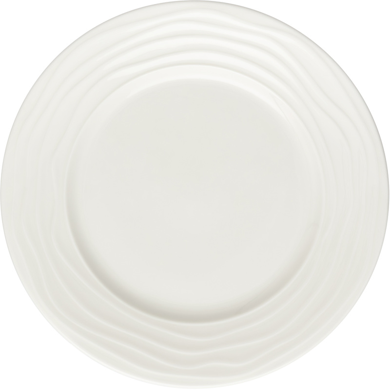 Изображение товара Десертная тарелка Nadoba Aurora фарфор 18.5 см белая с орнаментом