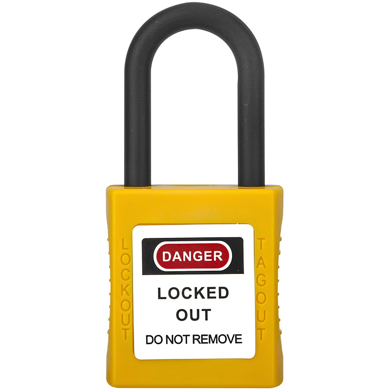 Изображение товара Стальной навесной замок BD-G01UKD оранжевый для блокировки и безопасности