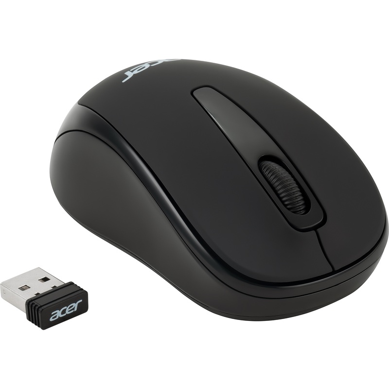 Изображение товара Беспроводная мышь Acer OMR133 черная с разрешением 1000 dpi и дальностью до 8 метров