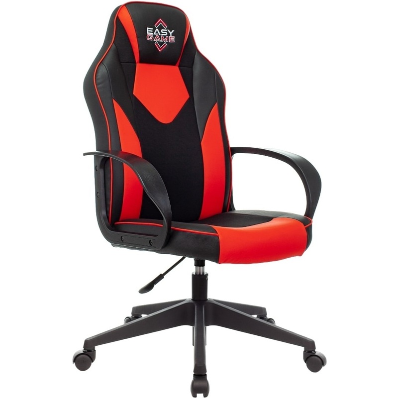 Изображение товара Кресло игровое Easy Game 905TPU красное/чёрное экокожа