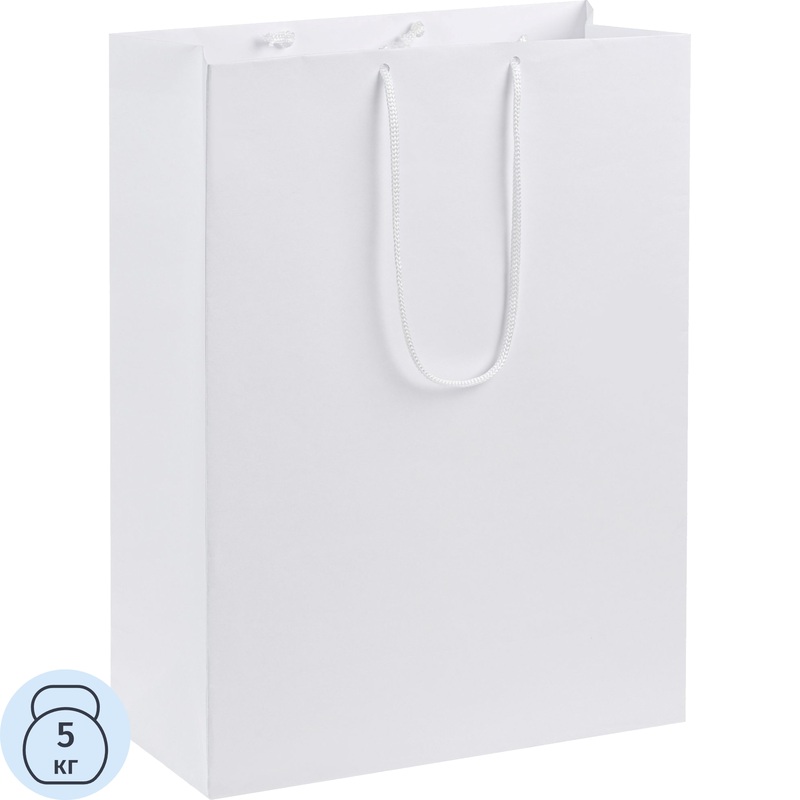Изображение товара Подарочный пакет Проект 111 Porta 40x30x12 см белый плотность 160 г/м²