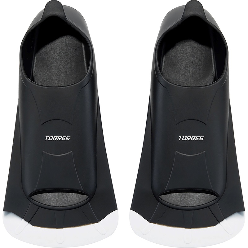 Изображение товара Ласты для бассейна Torres F02 черно-серые размер 36-38