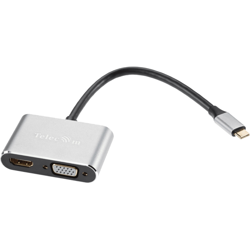 Изображение товара Кабель Telecom USB Type-C HDMI VGA USB A USB PD Type-C 0.2 м TUC055