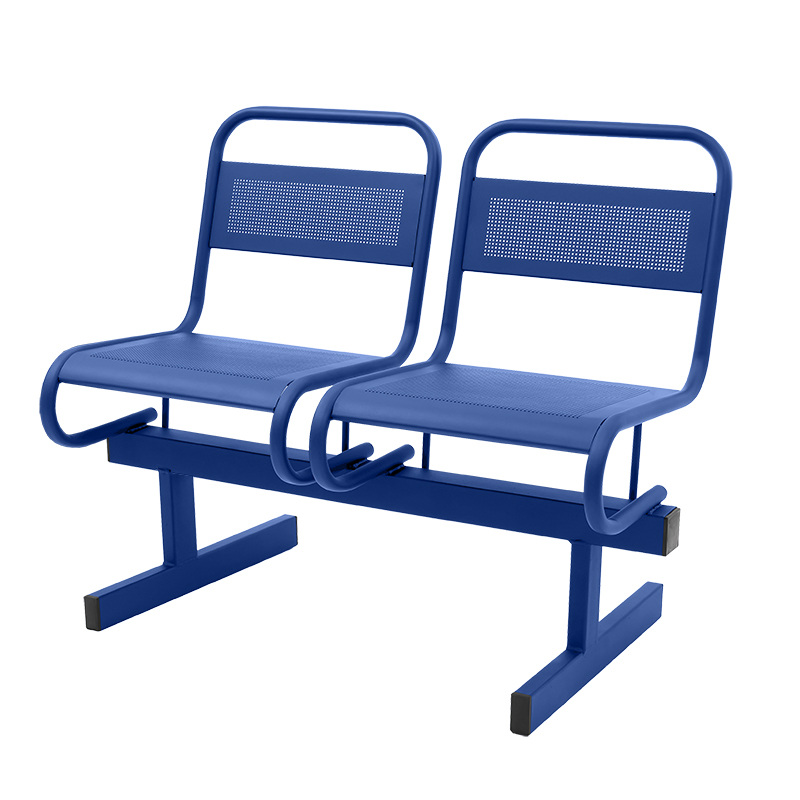 Изображение товара Многоместная секция Раунд СМ119-02 перфорированная синяя из металла