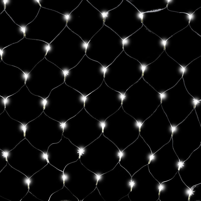 Изображение товара Светодиодная гирлянда сеть 1.8x1 м IP67 160 LED белый свет