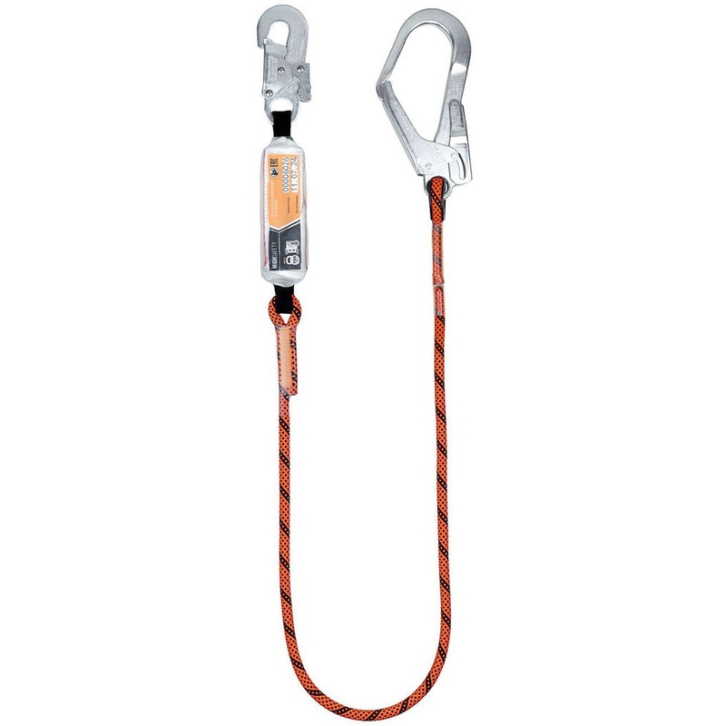 Изображение товара Строп страховочный канатный HighSafety HS-AR12 одинарный с амортизатором