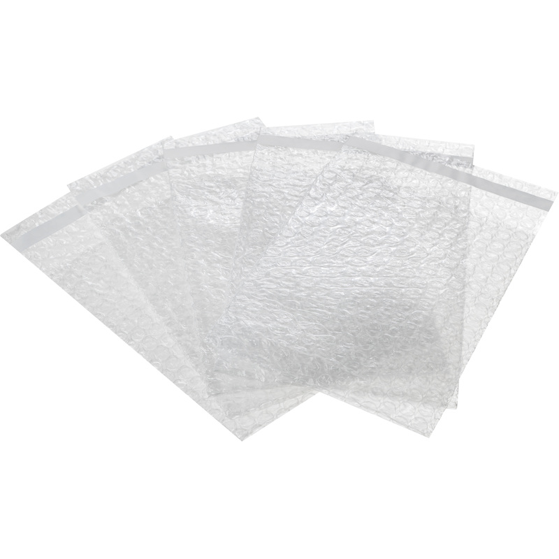 Изображение товара Пакет из ВПП 15x20+5 см, 63 мкм, 100 штук, склеевым клапаном, прозрачный