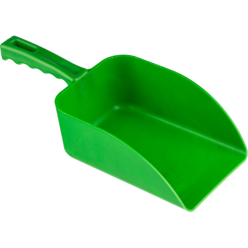 Изображение товара Совок FBK 138x310 мм полипропиленовый зелёный для пищевой промышленности