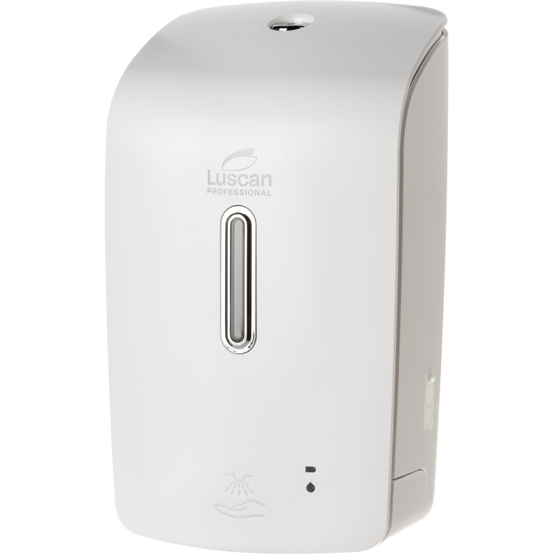 Изображение товара Дозатор для антисептика сенсорный Luscan Professional Etalon, 1.2 л, настенный, белый