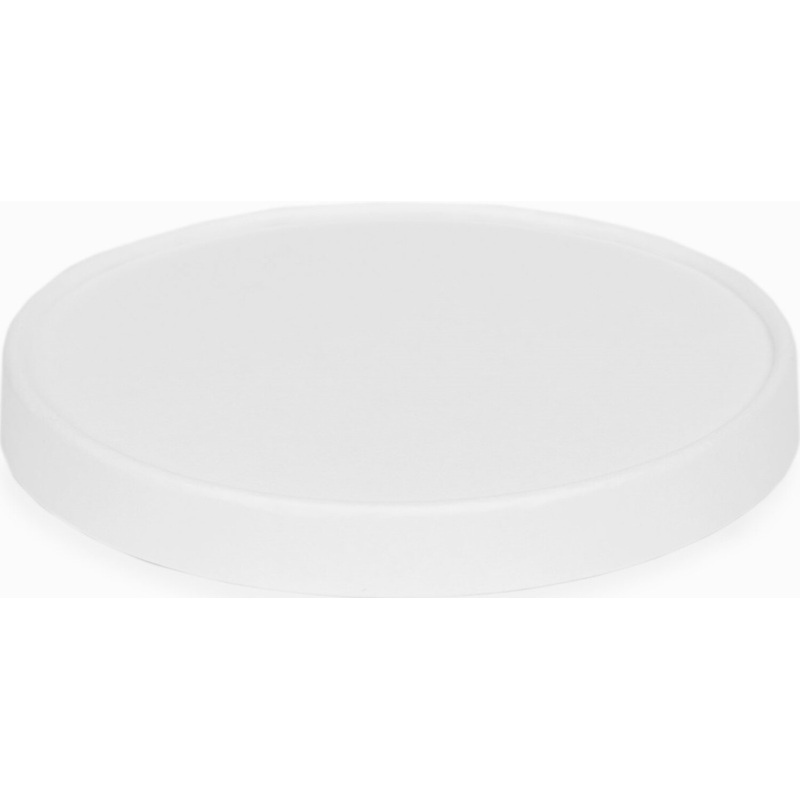 Изображение товара Картонная крышка 98х98 мм белая для горячих блюд и супниц