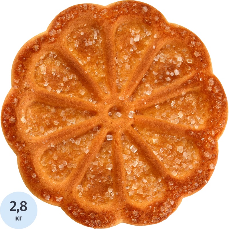 Изображение товара Печенье сахарное Дымка Вкусный апельсин 2.8 кг