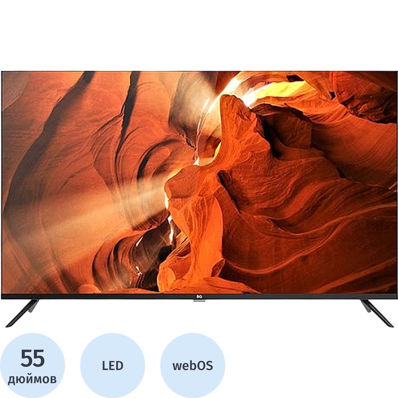 Изображение товара Телевизор 55 BQ 55FSU38B Smart TV LED дисплей 139.7 см черный