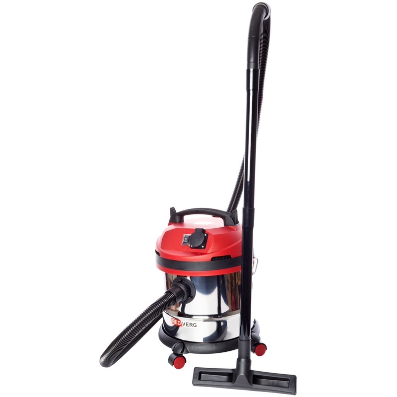 Изображение товара Пылесос строительный Redverg RD-VC1200S-20S 1200Вт 20л для сухой и влажной уборки